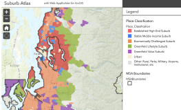 Only a small portion of the Seattle region is considered "urban" in a new report by the Urban Land Institute. Image via RCLCo
